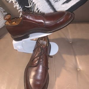 Allen Edmonds Seneca brown leather split toe derby 10.5 D